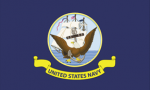Navy 4x6' Flag, Nylon